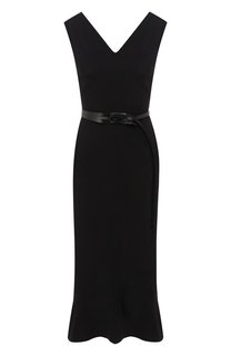 Платье из вискозы Victoria Beckham