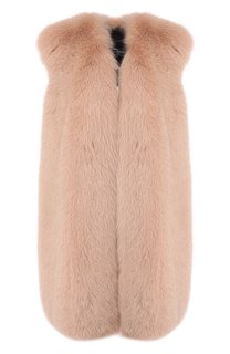 Жилет из меха лисы Balmain
