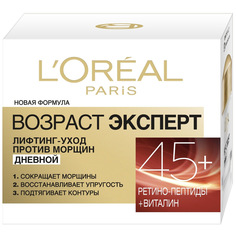 LORÉAL PARIS Дневной крем "Возраст Эксперт 45+" против морщин, лифтинг-уход