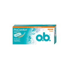 O.B. Тампоны ProComfort супер