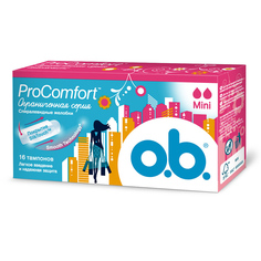 O.B. Тампоны ProComfort Mini