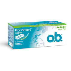 O.B. Тампоны ProComfort супер плюс