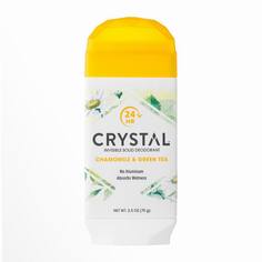 CRYSTAL Дезодорант твердый невидимый Ромашка и Зеленый чай ​Crystal