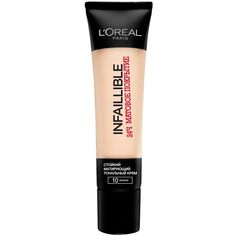 L`OREAL Cтойкий тональный крем Infaillible 24ч Матовое покрытие LorÉal Paris