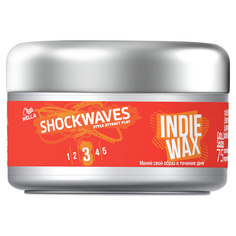 WELLA Shockwaves Воск для укладки волос Indie Wax сильной фиксации