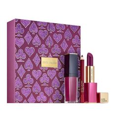 ESTEE LAUDER Набор декоративной косметики Casino Royale Plum Lips Kit Set