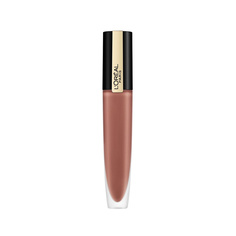 LORÉAL PARIS Тинт для губ жидкий матовый Rouge Signature, с металлическим эффектом