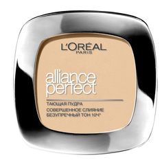 LORÉAL PARIS Пудра компактная "Alliance Perfect, Совершенное слияние", выравнивающая и увлажняющая