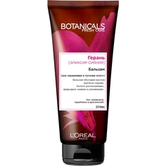 LORÉAL PARIS Бальзам для волос "Botanicals Герань", для окрашенных и тусклых волос, придает блеск, без парабенов, силиконов и красителей