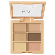 NYX Professional Makeup Палетка для коррекции лица. CONCEAL, CORRECT, CONTOUR PALETTE