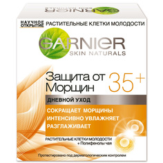 GARNIER Крем для лица "Антивозрастной уход, Защита от морщин 35+" против морщин, увлажняющий, дневной