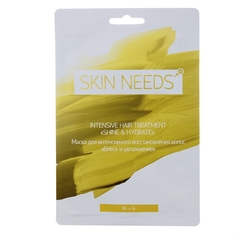 ЛЭТУАЛЬ Маска для интенсивного восстановления волос "Блеск и увлажнение" SKIN NEEDS PLUS