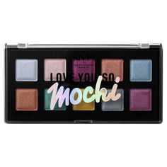 NYX Professional Makeup Палетка теней. LOVE YOU SO MOCHI EYESHADOW PALETTE