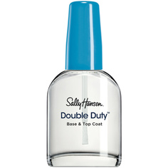 SALLY HANSEN Средство 2в1: база и верхнее покрытие Double Duty Strengthening Base & Top Coat