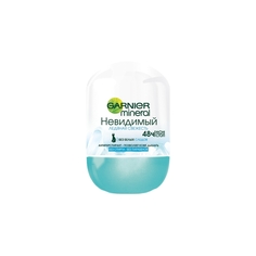 GARNIER Дезодорант-антиперспирант шариковый "Mineral, Ледяная свежесть", невидимый, женский