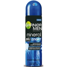 GARNIER Дезодорант-антиперспирант спрей "Mineral, Спорт", защита 96 часов, мужской