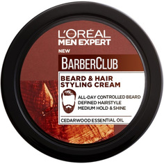 LOREAL PARIS Men Expert Barber Club Крем-стайлинг для Бороды + Волос, с маслом кедрового дерева