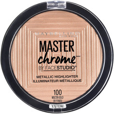 MAYBELLINE NEW YORK Хайлайтер для лица "Master Chrome" для сияния кожи