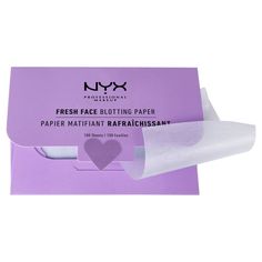 NYX Professional Makeup Матирующие салфетки из натуральной древесной пульпы. MATTE BLOTTING PAPER