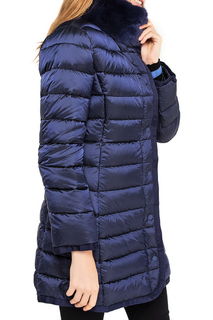 Пуховик женский BGN W18K073 синий M