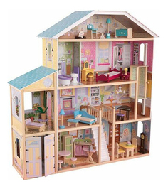 Домик KidKraft для Barbie Великолепный особняк с мебелью