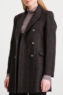 Пальто женское BGN S18K326 коричневое 42-XL