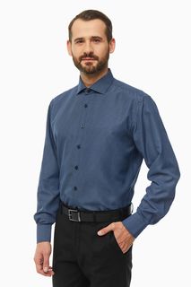 Рубашка мужская Conti Uomo A88-3-06 синяя S
