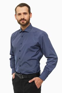 Рубашка мужская Conti Uomo DX9012-22-06 синяя L