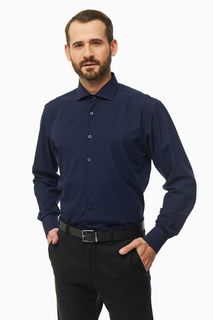 Рубашка мужская Conti Uomo 1982-6-06 синяя S