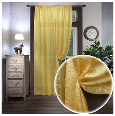 Штора Amore Mio RR 32003-6817 Желтый 200x270 см