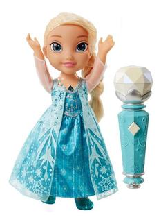 Кукла Disney Эльза - поющая с микрофоном