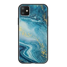 Чехол Deppa Glass Case для Apple iPhone 11 Blue Agate