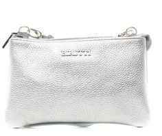 Сумка женская Alessandro Birutti 4022 серебристая