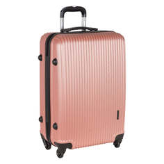 Чемодан Polar РА056 розовый S