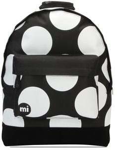 Рюкзак Mi-Pac Polkadot XL Black/White, 17л