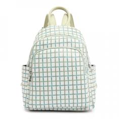 Рюкзак женский OrsOro DS-9018 клетка зеленая