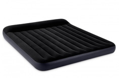 Intex, 64144, Надувной матрас с подголовником Pillow Rest Classic Bed, 183х203х25см