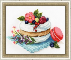 Набор для вышивания Золотое Руно М-008 Десерт к чаю