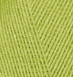 Пряжа для вязания Alize LanaGold 800 5 шт. по 100 г 800 м цвет 193 фисташка