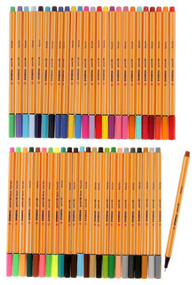 Ручки капиллярные "Point 88", 50 цветов Stabilo