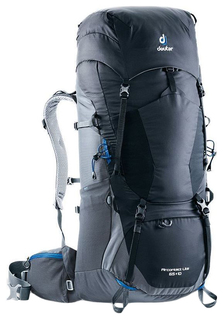 Туристический рюкзак Deuter Aircontact Lite 65+10 л темно-серый