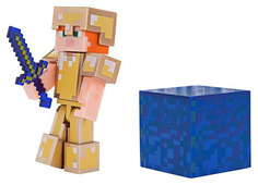 Фигурка Minecraft Alex in Gold Armor 19970