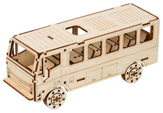 3D Пазлы Пазл 3D фанера автобус BIR-005, 8,5x20x8,5 см от Rezark