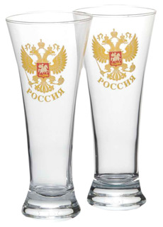 Бокал для пива Decor Style Glass Relax Герб 422000000 0,3 л 2 шт