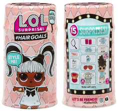 Кукла-сюрприз в капсуле LOL Surprise 5 Hairgoals 2+1 в подарок 556220K L.O.L. Surprise!