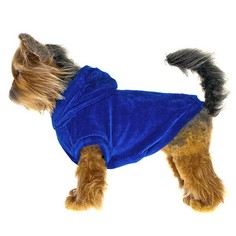 Куртка Happy Puppy Гламур цвет синий для собак (XL)