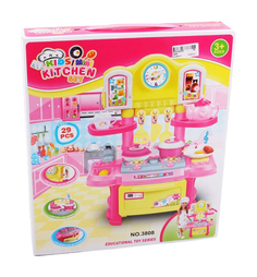 Игровой набор Mini Kitchen set 3808 29 предметов Shantou Gepai