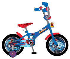 Велосипед двухколесный MARVEL Человек Паук Синий