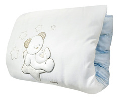 Теплое стеганое игровое одеяло Italbaby Sweet Star голубое 7000037-2