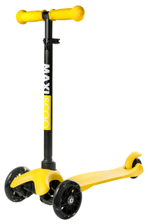 Самокат MAXISCOO MSC-B101708 Baby, Желтый